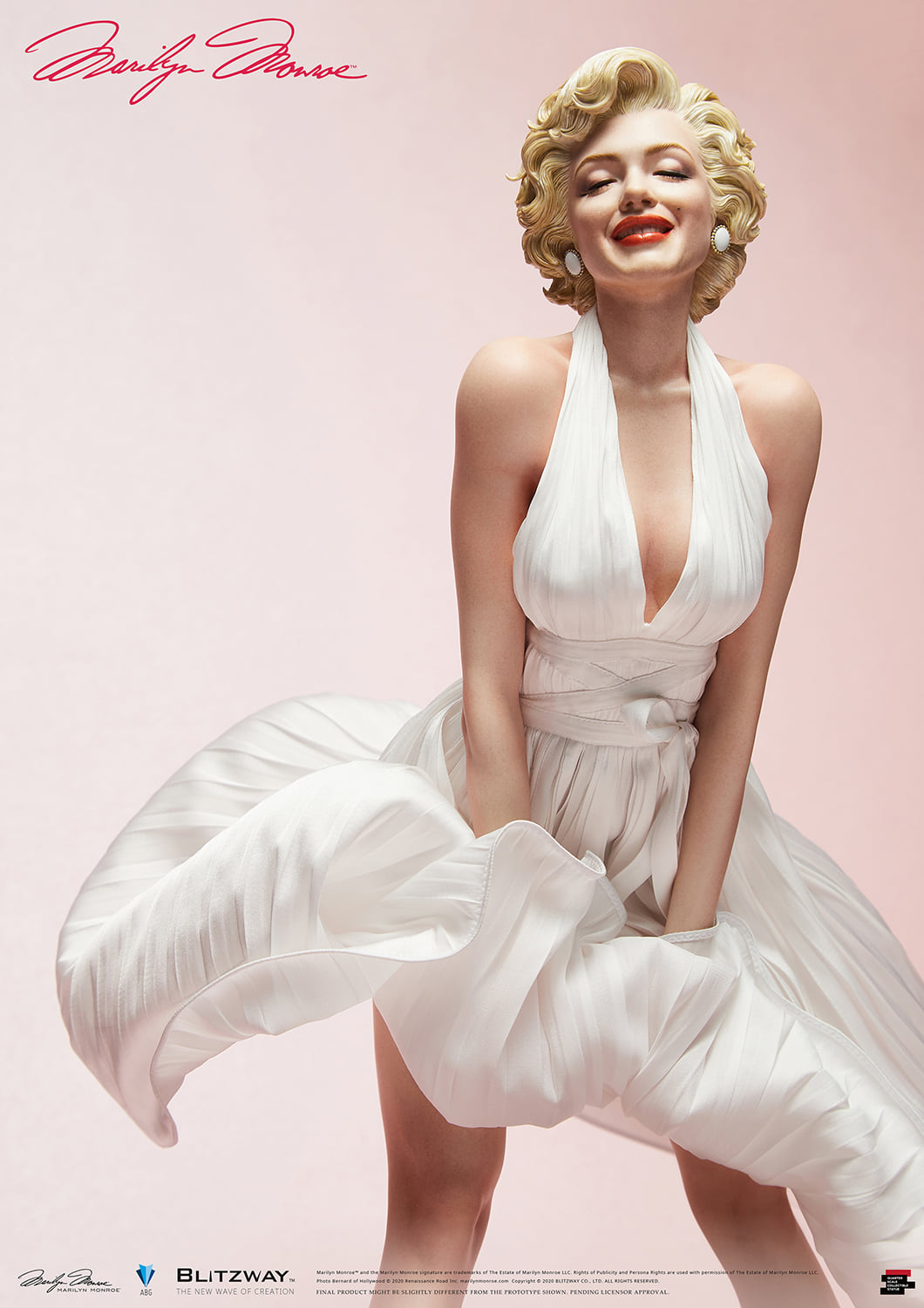 Blitzway Marilyn Monroe 1/4 Superb Scale Statue